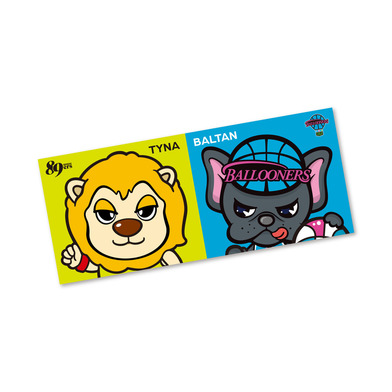 ティナ×バルたん コラボタオル